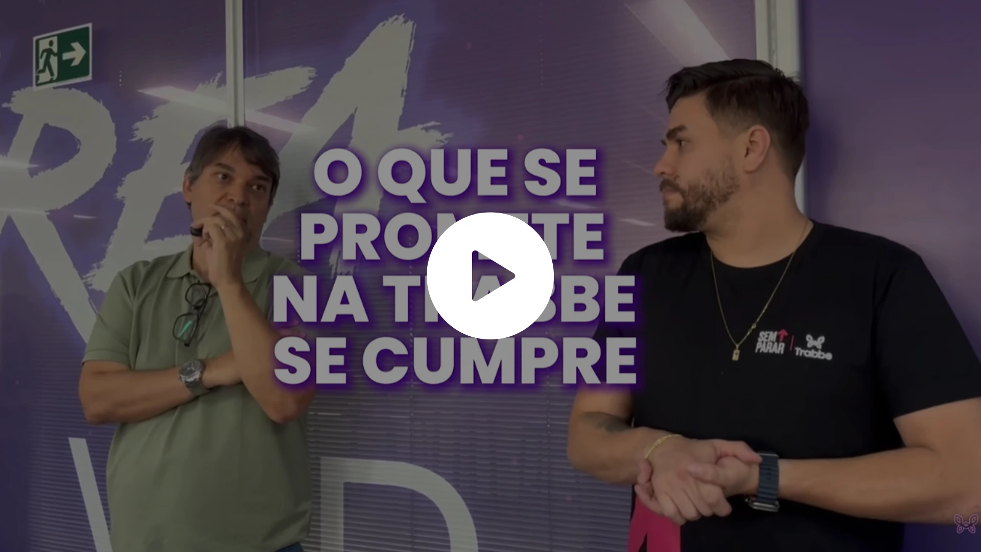 Depoimento em vídeo de Alexandre Monteiro, Sem Parar